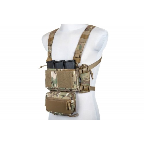 Specna Arms Tactical Adaptive V2 Multicam Chest Rig Specna Arms Tactical Adaptive V2 Multicam Chest Rig, Built for fast-paced tactical scenarios, the Tactical Adaptive V2 Chest Rig combines a lightweight design with practical load-carrying capacity